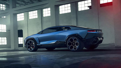 Уникальный Lamborghini Lanzador рассекретили до премьеры. Выглядит автомобиль странно